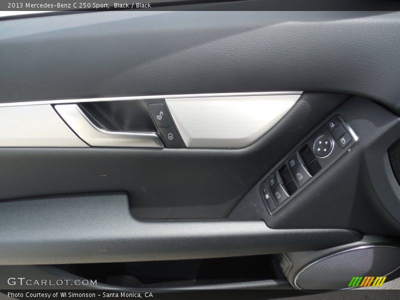Black / Black 2013 Mercedes-Benz C 250 Sport