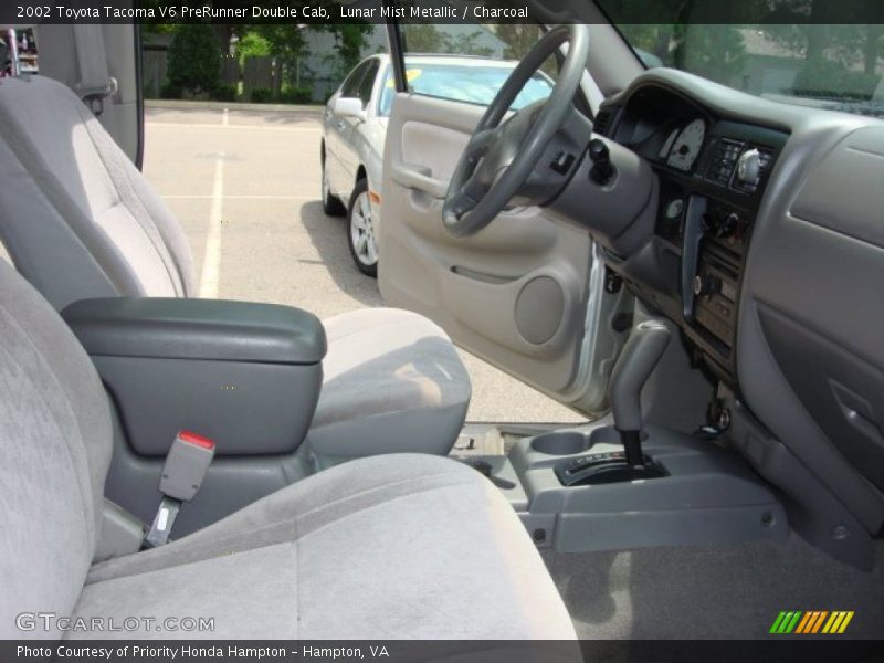 Lunar Mist Metallic / Charcoal 2002 Toyota Tacoma V6 PreRunner Double Cab