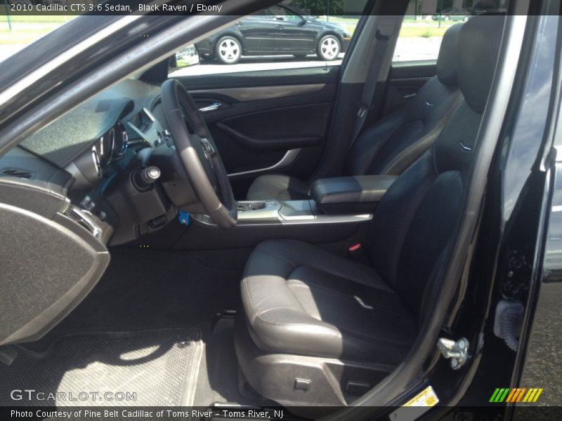 Black Raven / Ebony 2010 Cadillac CTS 3.6 Sedan