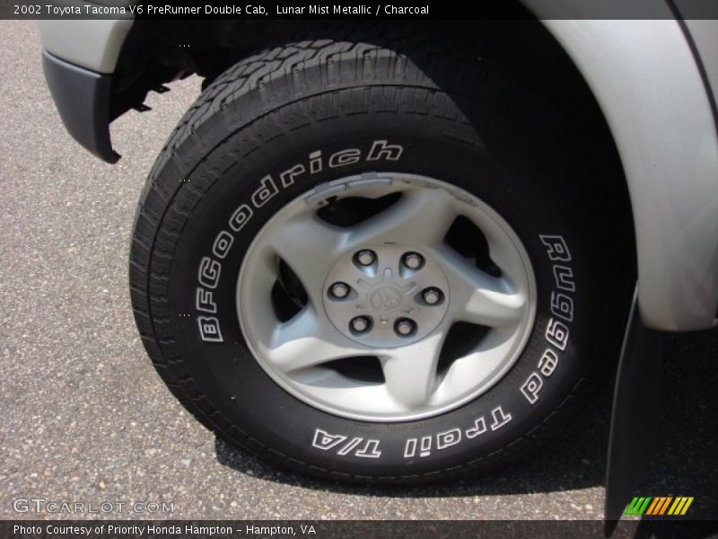 Lunar Mist Metallic / Charcoal 2002 Toyota Tacoma V6 PreRunner Double Cab