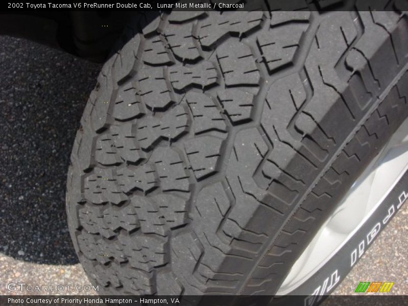 Lunar Mist Metallic / Charcoal 2002 Toyota Tacoma V6 PreRunner Double Cab
