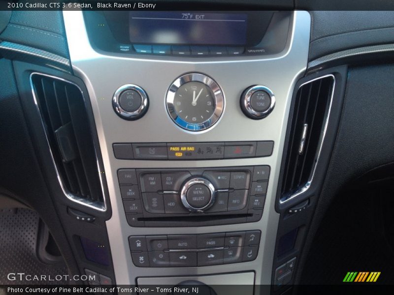 Black Raven / Ebony 2010 Cadillac CTS 3.6 Sedan