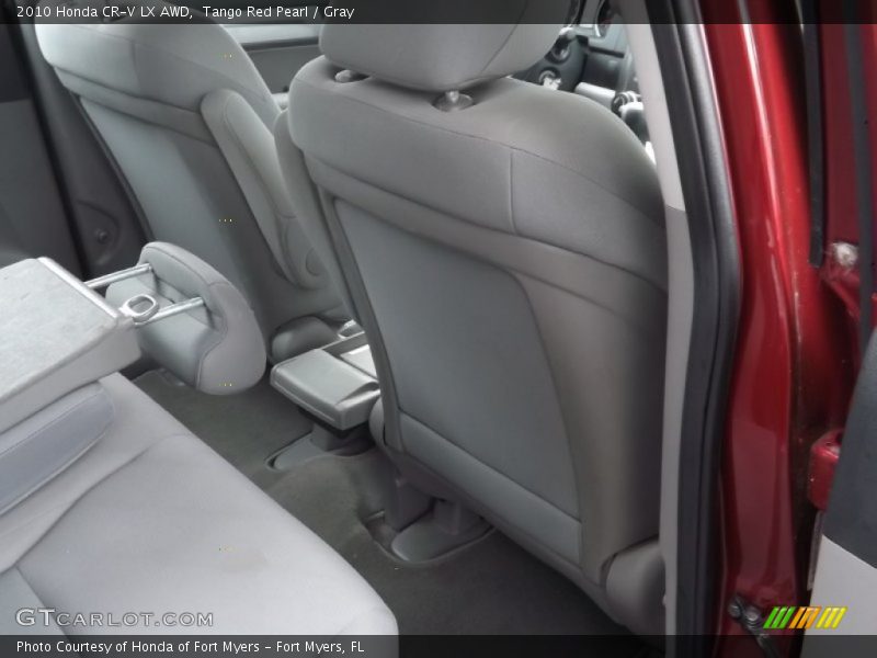 Tango Red Pearl / Gray 2010 Honda CR-V LX AWD