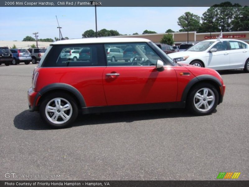Chili Red / Panther Black 2006 Mini Cooper Hardtop