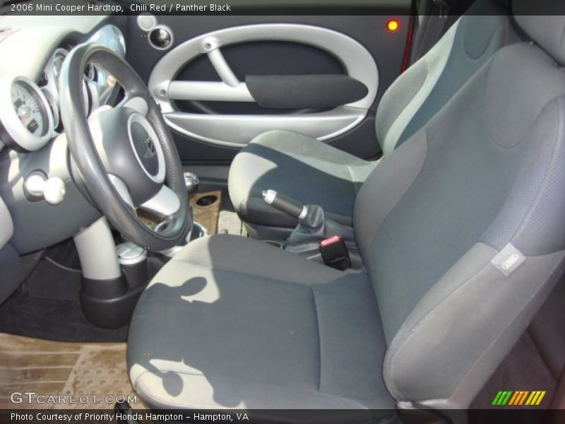 Chili Red / Panther Black 2006 Mini Cooper Hardtop