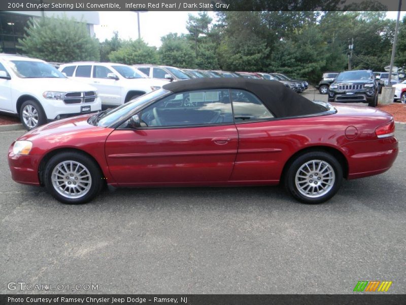  2004 Sebring LXi Convertible Inferno Red Pearl