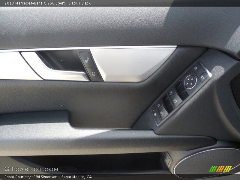 Black / Black 2013 Mercedes-Benz C 250 Sport