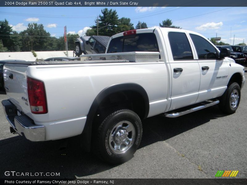 Bright White / Dark Slate Gray 2004 Dodge Ram 2500 ST Quad Cab 4x4