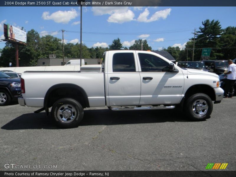 Bright White / Dark Slate Gray 2004 Dodge Ram 2500 ST Quad Cab 4x4