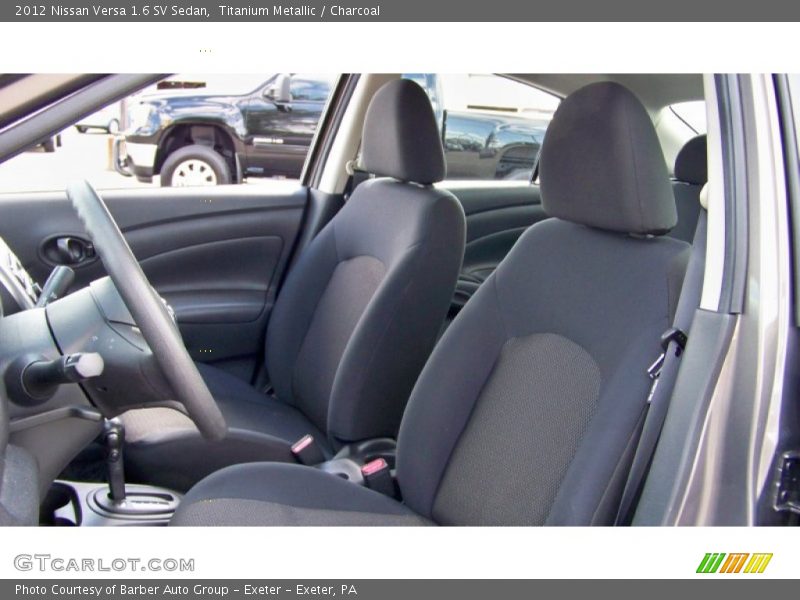 Titanium Metallic / Charcoal 2012 Nissan Versa 1.6 SV Sedan