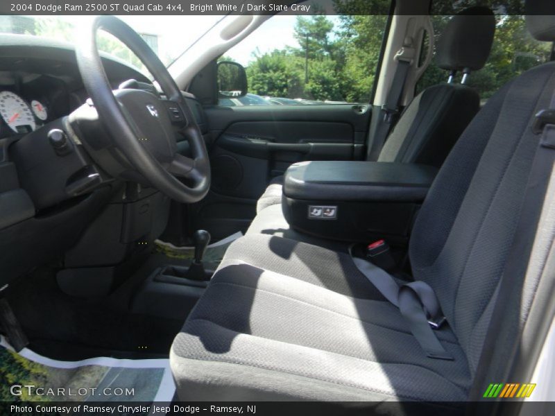 Bright White / Dark Slate Gray 2004 Dodge Ram 2500 ST Quad Cab 4x4