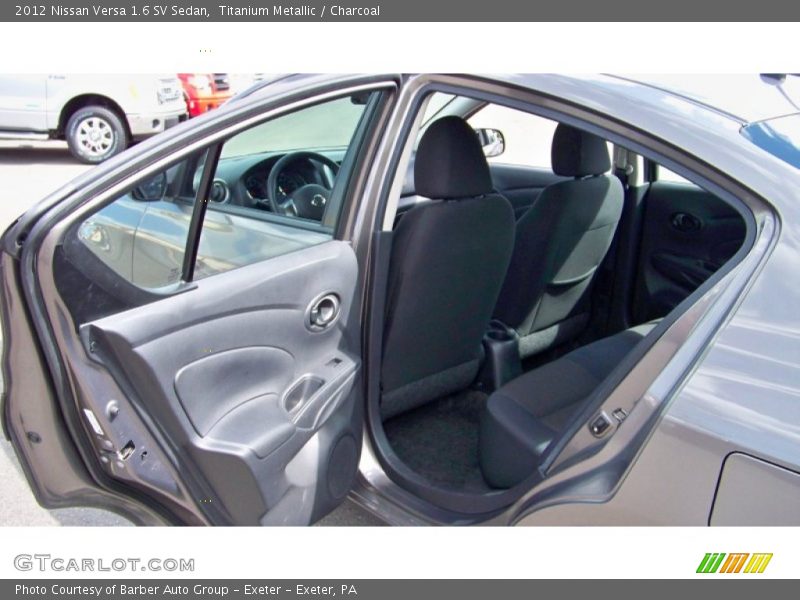 Titanium Metallic / Charcoal 2012 Nissan Versa 1.6 SV Sedan