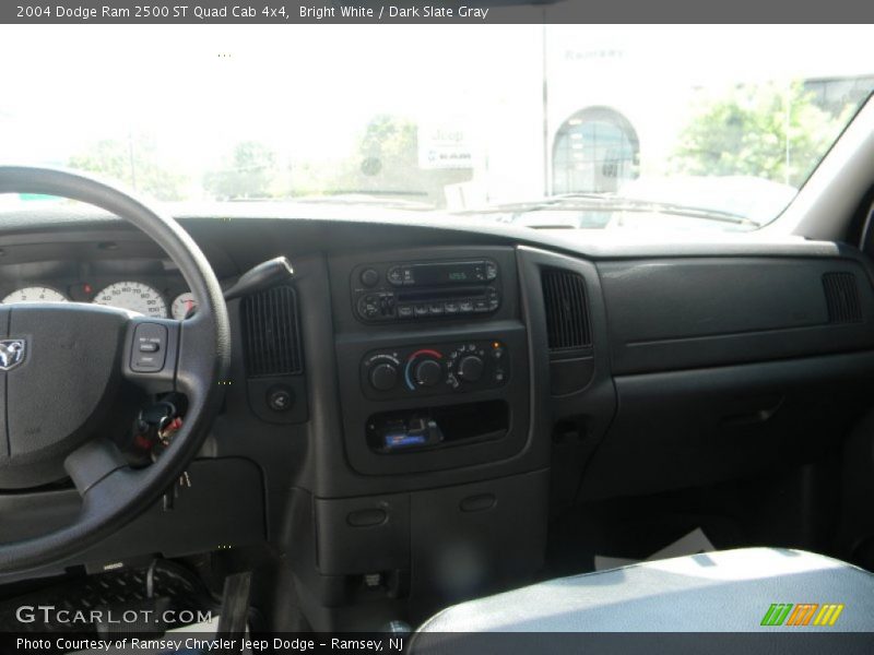 Bright White / Dark Slate Gray 2004 Dodge Ram 2500 ST Quad Cab 4x4