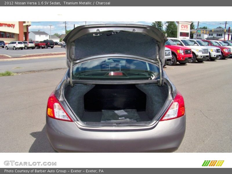 Titanium Metallic / Charcoal 2012 Nissan Versa 1.6 SV Sedan