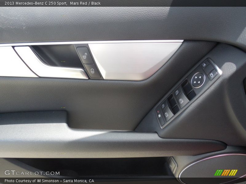 Mars Red / Black 2013 Mercedes-Benz C 250 Sport