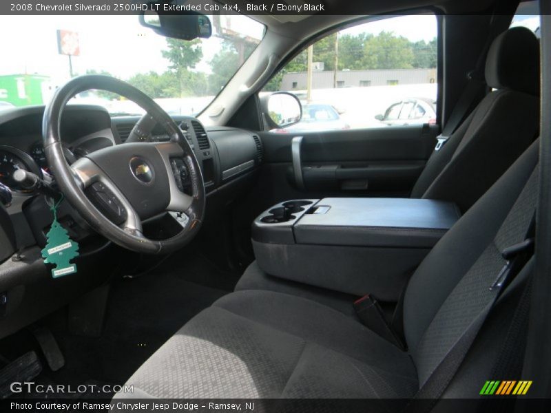 Black / Ebony Black 2008 Chevrolet Silverado 2500HD LT Extended Cab 4x4