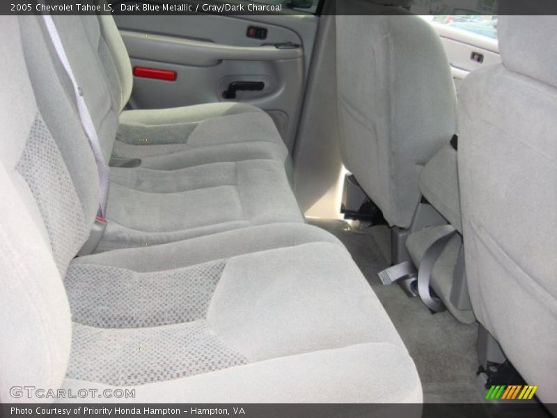 Dark Blue Metallic / Gray/Dark Charcoal 2005 Chevrolet Tahoe LS