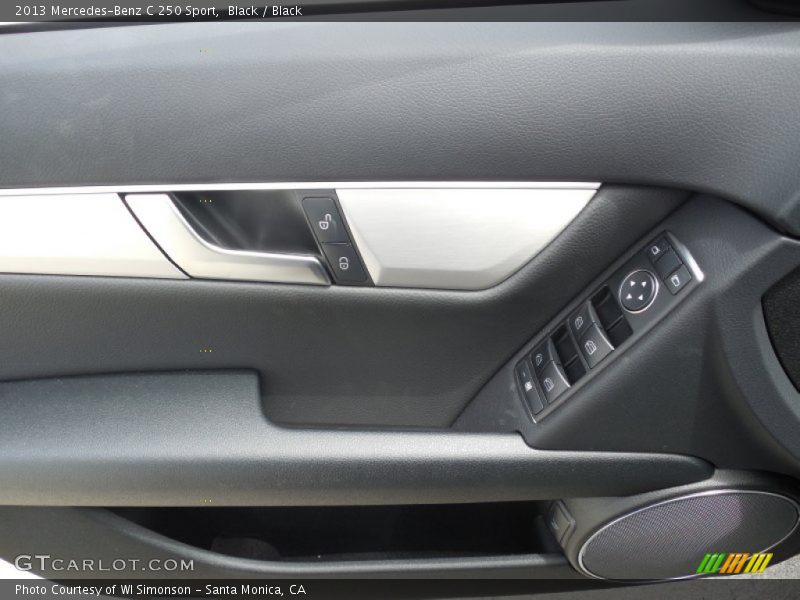 Black / Black 2013 Mercedes-Benz C 250 Sport