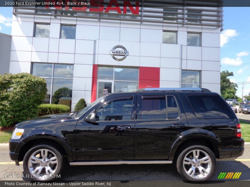 Black / Black 2010 Ford Explorer Limited 4x4