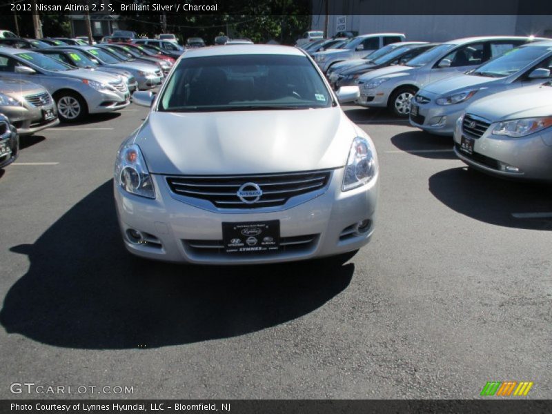 Brilliant Silver / Charcoal 2012 Nissan Altima 2.5 S