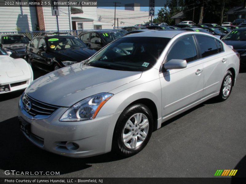 Brilliant Silver / Charcoal 2012 Nissan Altima 2.5 S