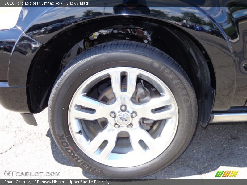 Black / Black 2010 Ford Explorer Limited 4x4