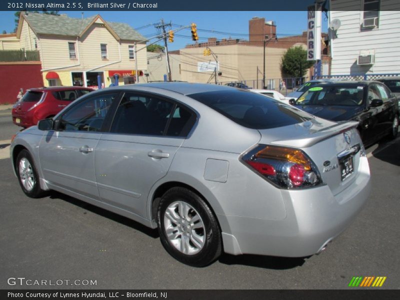 Brilliant Silver / Charcoal 2012 Nissan Altima 2.5 S