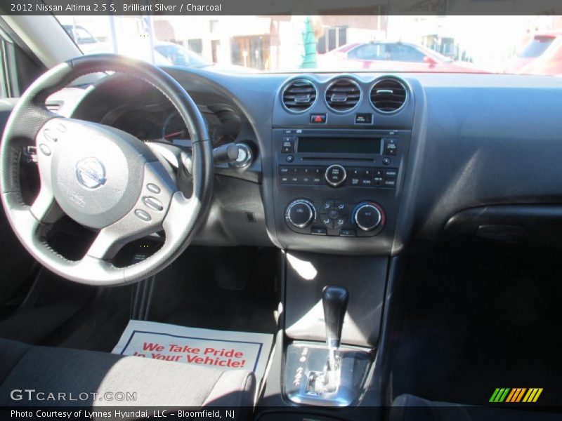 Brilliant Silver / Charcoal 2012 Nissan Altima 2.5 S