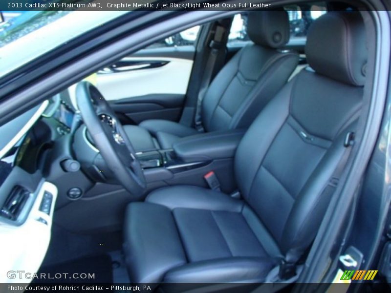 Graphite Metallic / Jet Black/Light Wheat Opus Full Leather 2013 Cadillac XTS Platinum AWD