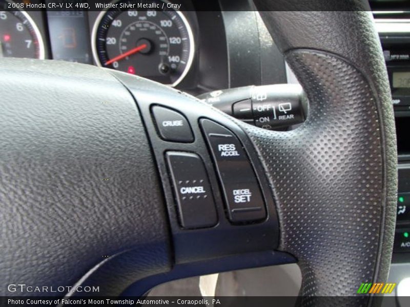 Whistler Silver Metallic / Gray 2008 Honda CR-V LX 4WD