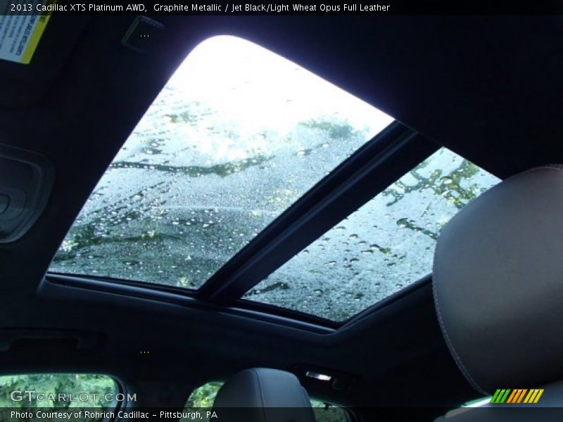 Graphite Metallic / Jet Black/Light Wheat Opus Full Leather 2013 Cadillac XTS Platinum AWD