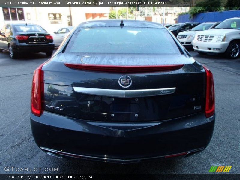 Graphite Metallic / Jet Black/Light Wheat Opus Full Leather 2013 Cadillac XTS Platinum AWD