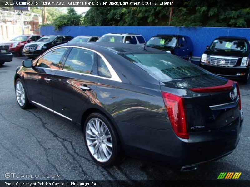 Graphite Metallic / Jet Black/Light Wheat Opus Full Leather 2013 Cadillac XTS Platinum AWD