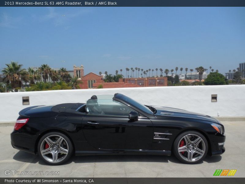 Black / AMG Black 2013 Mercedes-Benz SL 63 AMG Roadster