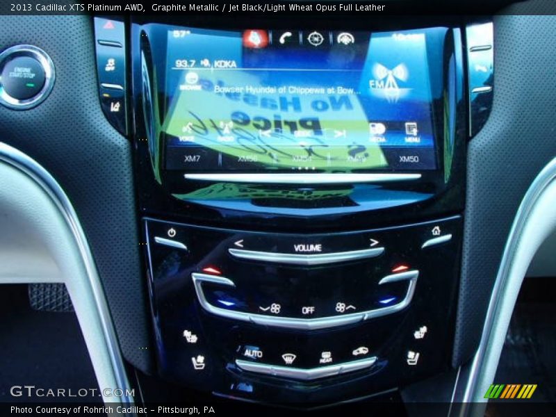 Graphite Metallic / Jet Black/Light Wheat Opus Full Leather 2013 Cadillac XTS Platinum AWD