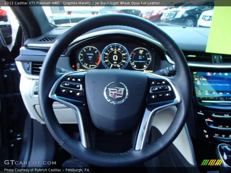 Graphite Metallic / Jet Black/Light Wheat Opus Full Leather 2013 Cadillac XTS Platinum AWD