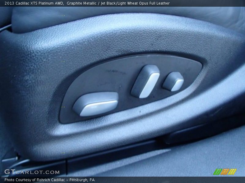 Graphite Metallic / Jet Black/Light Wheat Opus Full Leather 2013 Cadillac XTS Platinum AWD