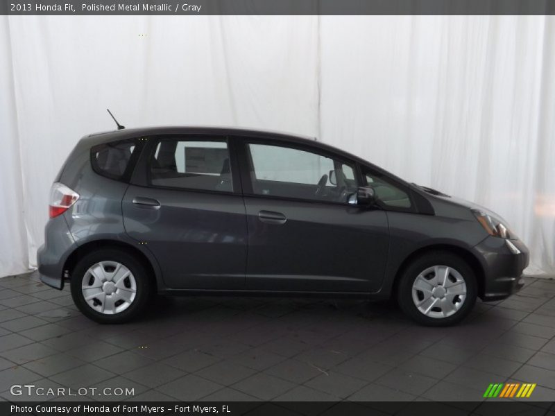 Polished Metal Metallic / Gray 2013 Honda Fit