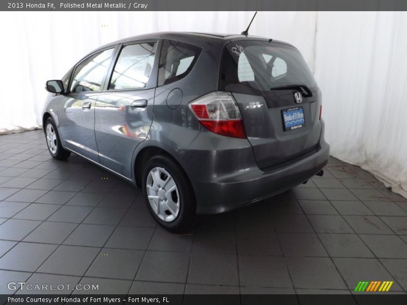 Polished Metal Metallic / Gray 2013 Honda Fit