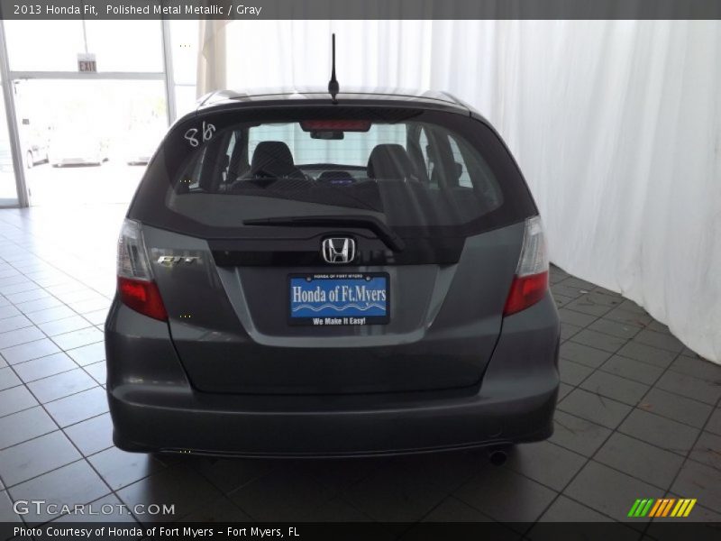 Polished Metal Metallic / Gray 2013 Honda Fit