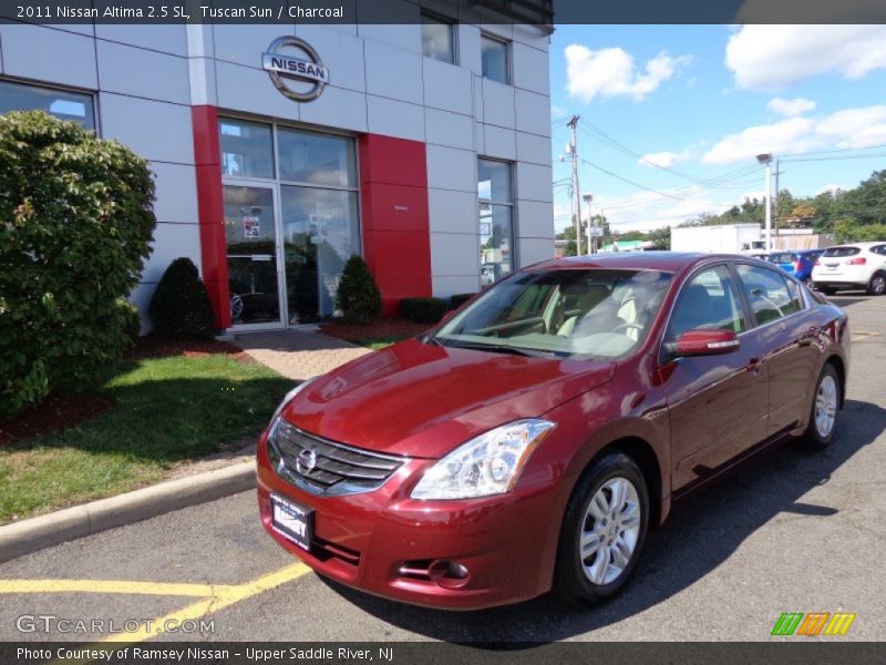 Tuscan Sun / Charcoal 2011 Nissan Altima 2.5 SL