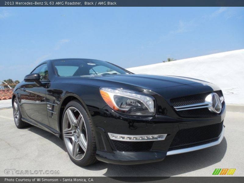 Black / AMG Black 2013 Mercedes-Benz SL 63 AMG Roadster