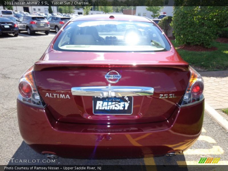 Tuscan Sun / Charcoal 2011 Nissan Altima 2.5 SL