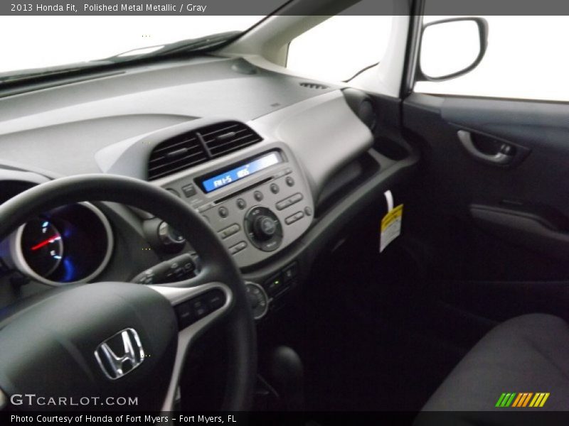 Polished Metal Metallic / Gray 2013 Honda Fit