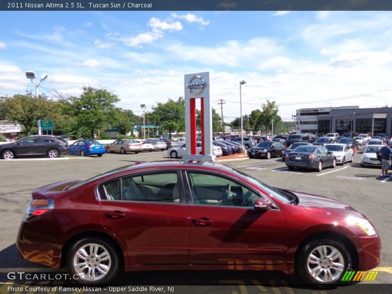 Tuscan Sun / Charcoal 2011 Nissan Altima 2.5 SL