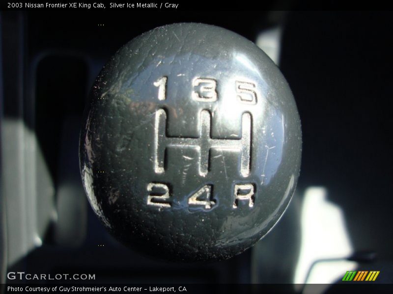 Silver Ice Metallic / Gray 2003 Nissan Frontier XE King Cab