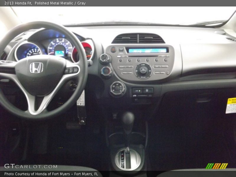 Polished Metal Metallic / Gray 2013 Honda Fit