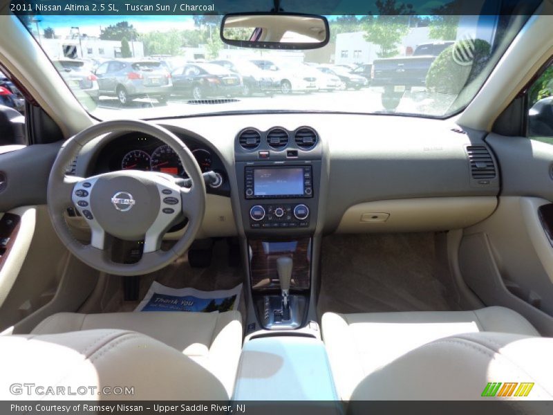 Tuscan Sun / Charcoal 2011 Nissan Altima 2.5 SL