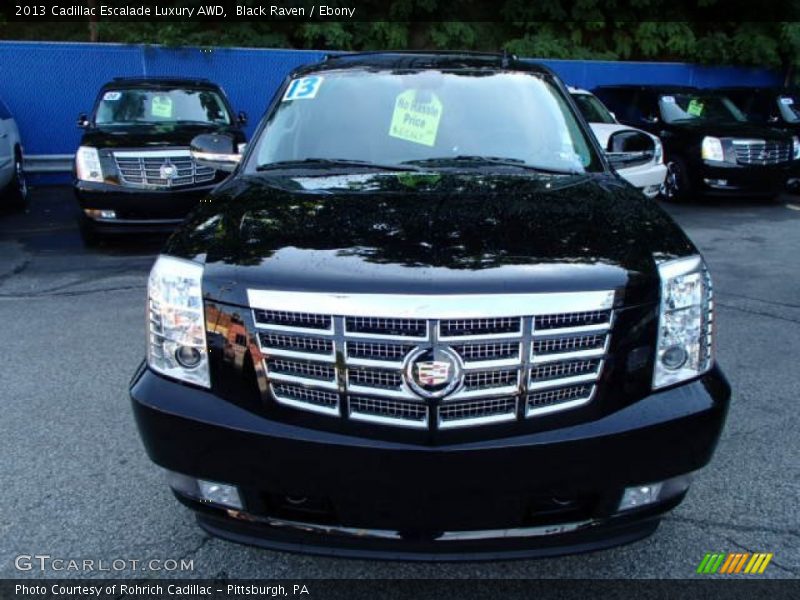 Black Raven / Ebony 2013 Cadillac Escalade Luxury AWD