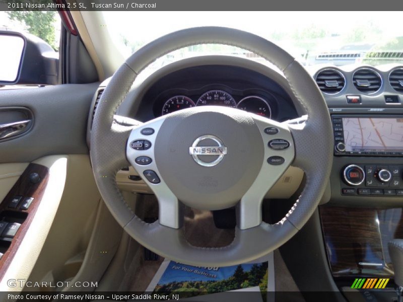 Tuscan Sun / Charcoal 2011 Nissan Altima 2.5 SL